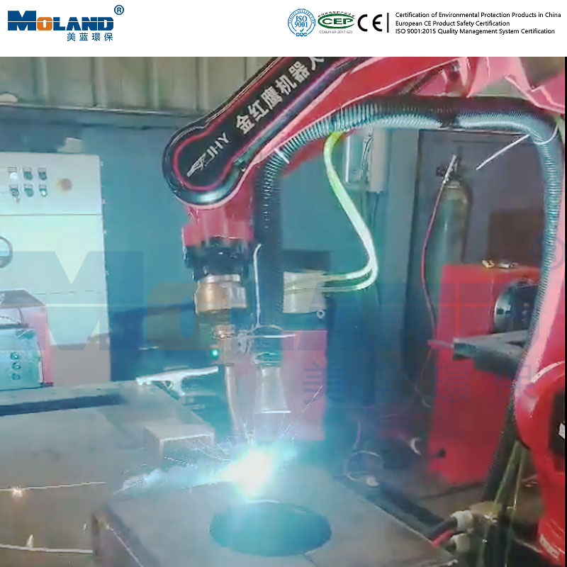 High Negative Pressure Smoke Purifier for Robot Welding
